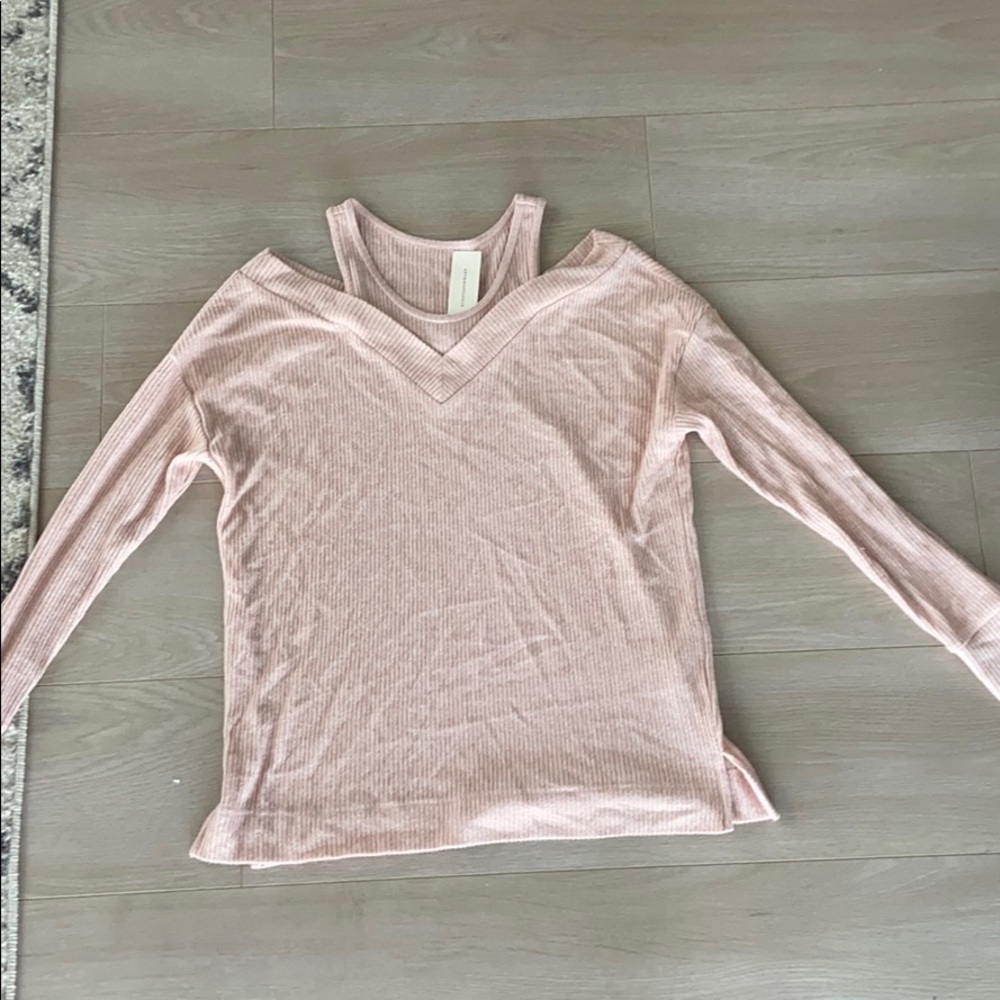 Anthropologie off the shoulder top